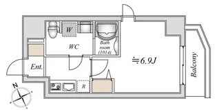 LIME RESIDENCE HIGASHINAKAYAMA【3階】の間取り