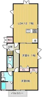 EIGER南荻窪【1階】の間取り