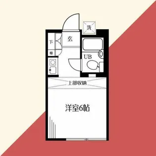 アップルハウス相模原2A【1階】の間取り