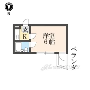 スコッチテリア三条【3階】の間取り