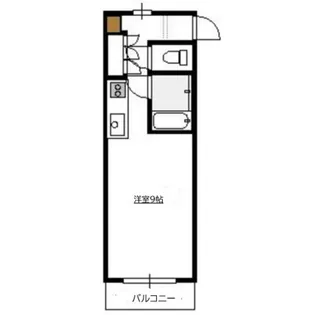 ユーリブ中央【5階】の間取り