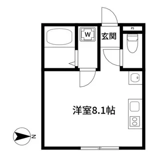 ラフォルテ上板橋【2階】の間取り
