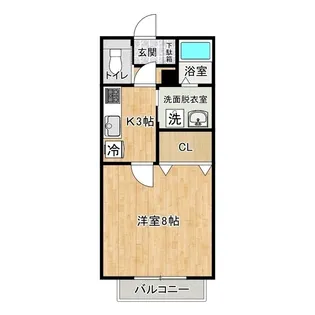 ブリオ南光台東【2階】の間取り