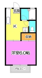 埼玉県所沢市宮本町2【マンション】の間取り
