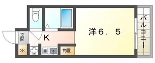 グランアイ香里園【1階】の間取り