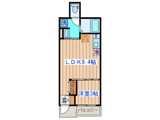 ベルリ-ド泉中央【1階】の間取り