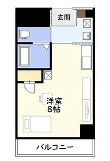 1Rの間取り画像