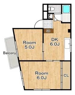 メゾン・フォレ【2階】の間取り