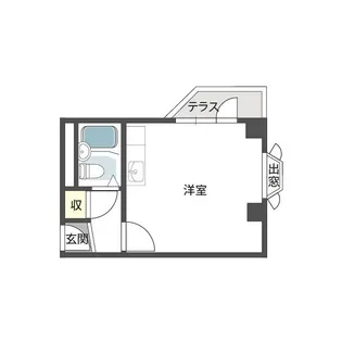 ザ・シティ服部天神【1階】の間取り