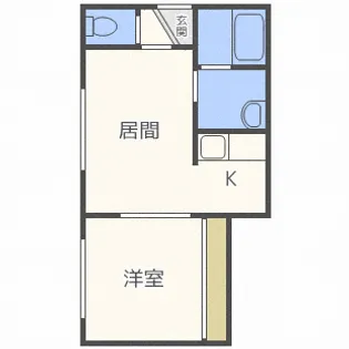 サルート【3階】の間取り