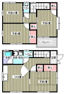 広島県福山市曙町2【一戸建】の間取り