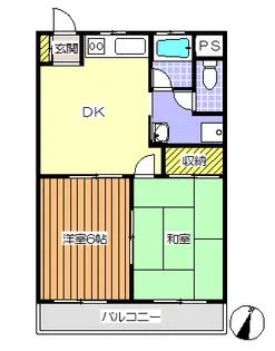 ベルテすぎなみ【2階】の間取り