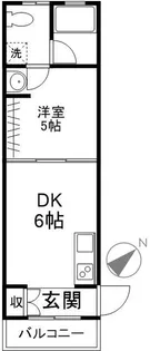 グリーンテラス【2階】の間取り