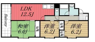 千葉県成田市囲護台1【マンション】の間取り