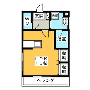 サンモール【2階】の間取り
