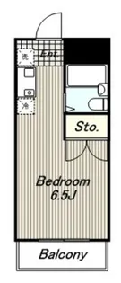 ヒルサイドメゾン高幡【2階】の間取り