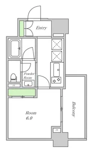 セルン新町【7階】の間取り
