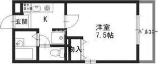 大阪府大阪市阿倍野区阪南町3【マンション】の間取り