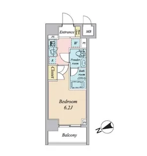 プライマル大森【2階】の間取り