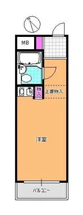 ダイマス熊野町マンション【3階】の間取り