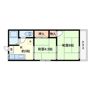 パークファミーユ【1階】の間取り