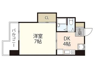 ヴィラ丸本【3階】の間取り