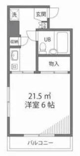 モンレーヴ富士見【2階】の間取り