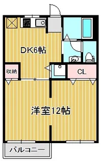 メゾン599【2階】の間取り