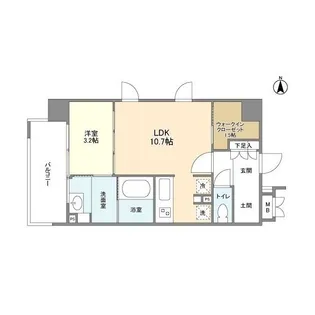 ORSUS ASAKUSA【3階】の間取り