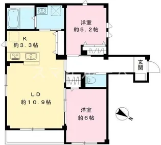 Blan cube 戸越公園(Nearly ZEH)【3階】の間取り