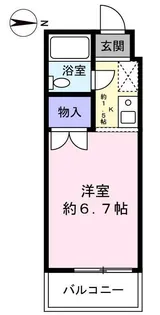 片山グリーンハイツ【1階】の間取り