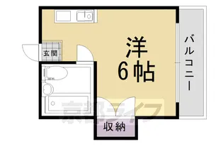 グリーンハイツ山崎【2階】の間取り
