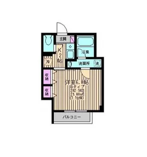 WEST HILLS【3階】の間取り