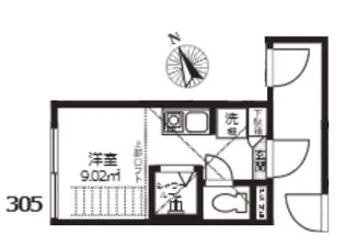 Pont du Gard【2階】の間取り
