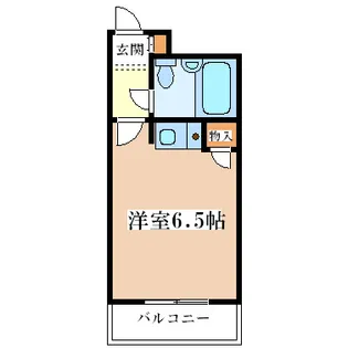 ダイアパレス塚本II【5階】の間取り