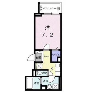 東京都西東京市東町2【アパート】の間取り