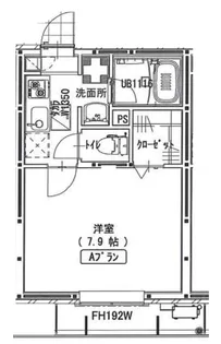 エルスタンザ西糀谷【1階】の間取り