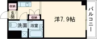 高辻ロイヤルフラッツ【3階】の間取り