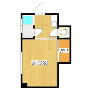 渡辺マンション【2階】の間取り