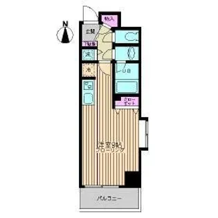 パルティール【4階】の間取り