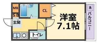 スペーシャス多田【2階】の間取り