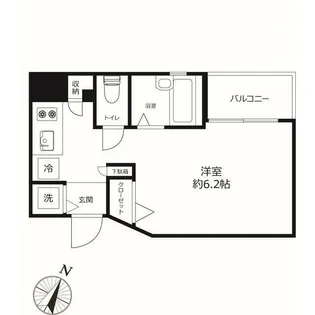 東京都港区東麻布1【マンション】の間取り