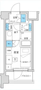 キャンパスヴィレッジ武蔵小杉【3階】の間取り