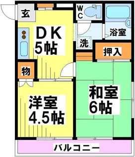 東京都調布市調布ケ丘3【アパート】の間取り