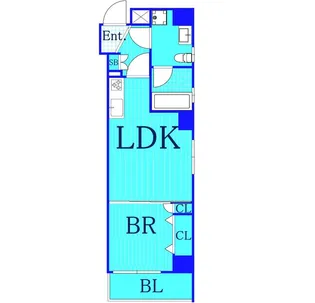 ファインスクエア新横浜【4階】の間取り
