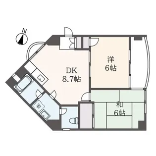 ファミール幸栄【2階】の間取り
