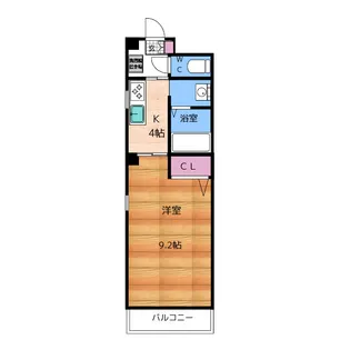LOE中村公園【2階】の間取り