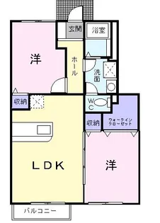 グレイスB【1階】の間取り