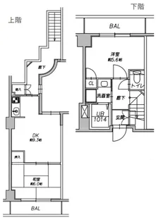 三鷹ハイデンスの間取り
