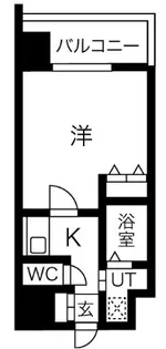 大阪府大阪市城東区蒲生2【マンション】の間取り